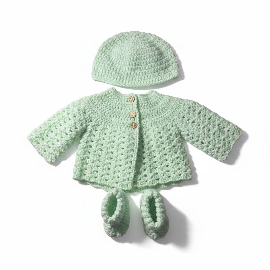 Mint Baby Set - White Background
