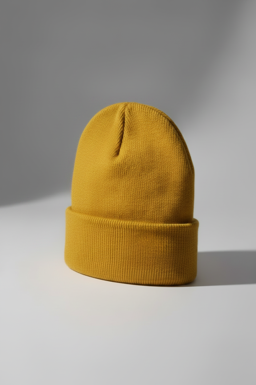 Mustard Beanie