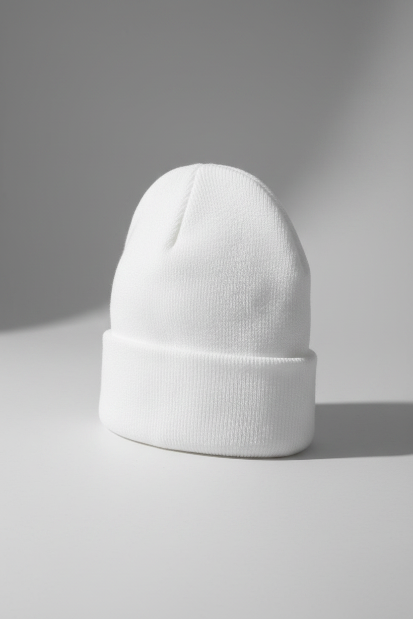 White Beanie