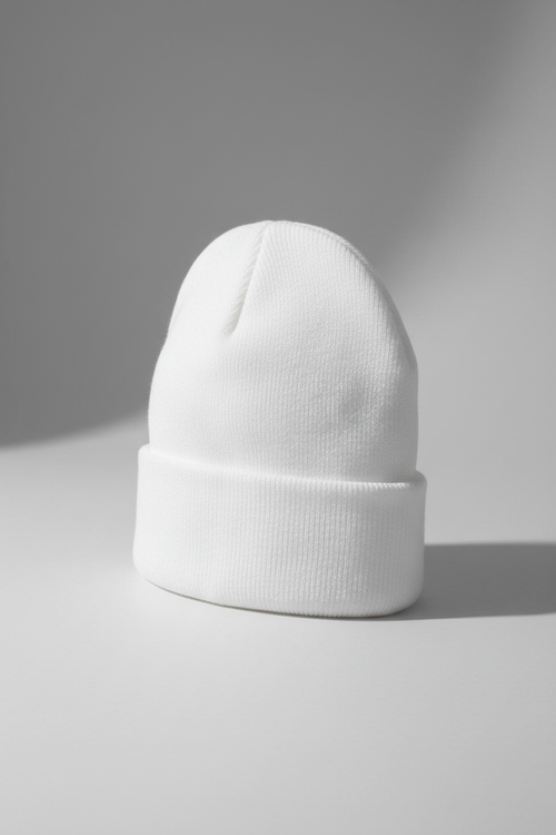White Beanie
