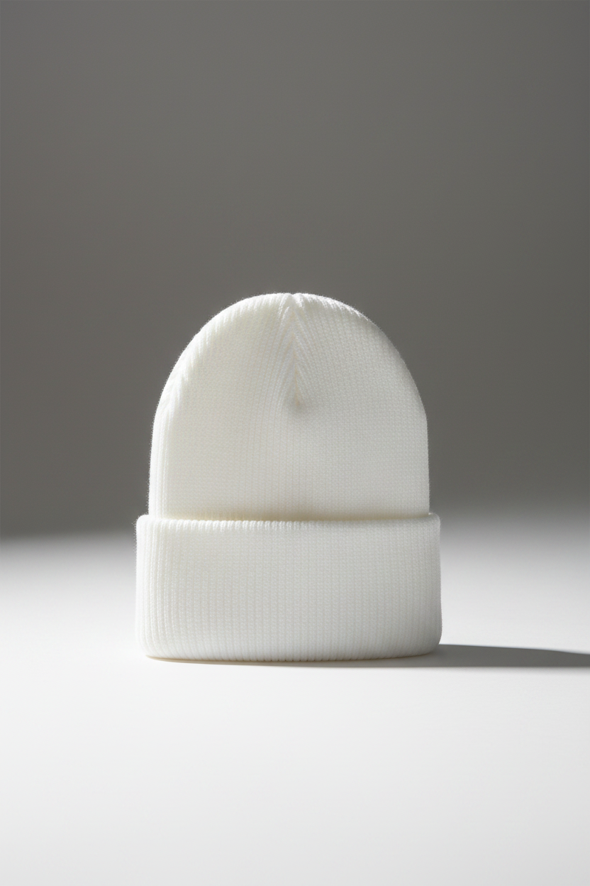 White Beanie